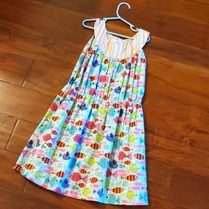 Fish dress, barely worn